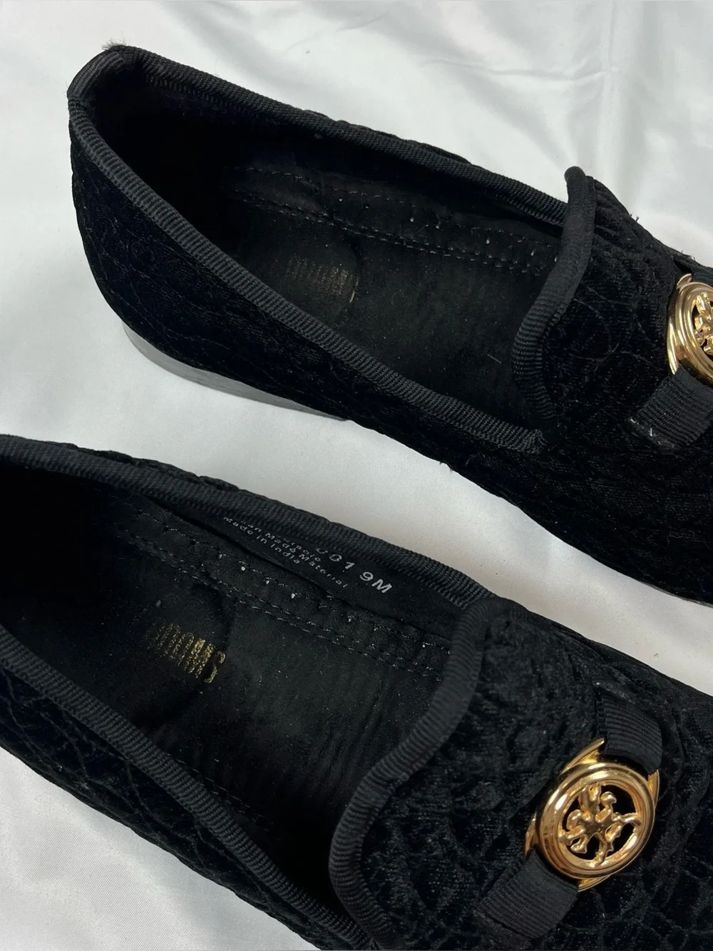 Stacy Adams loafer shoe velour
